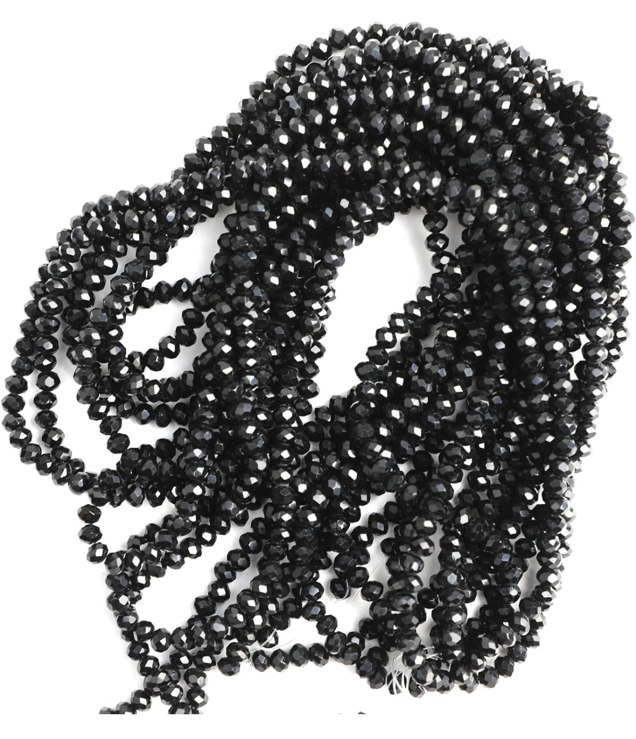 Custom 4mm crystal bead bracelet