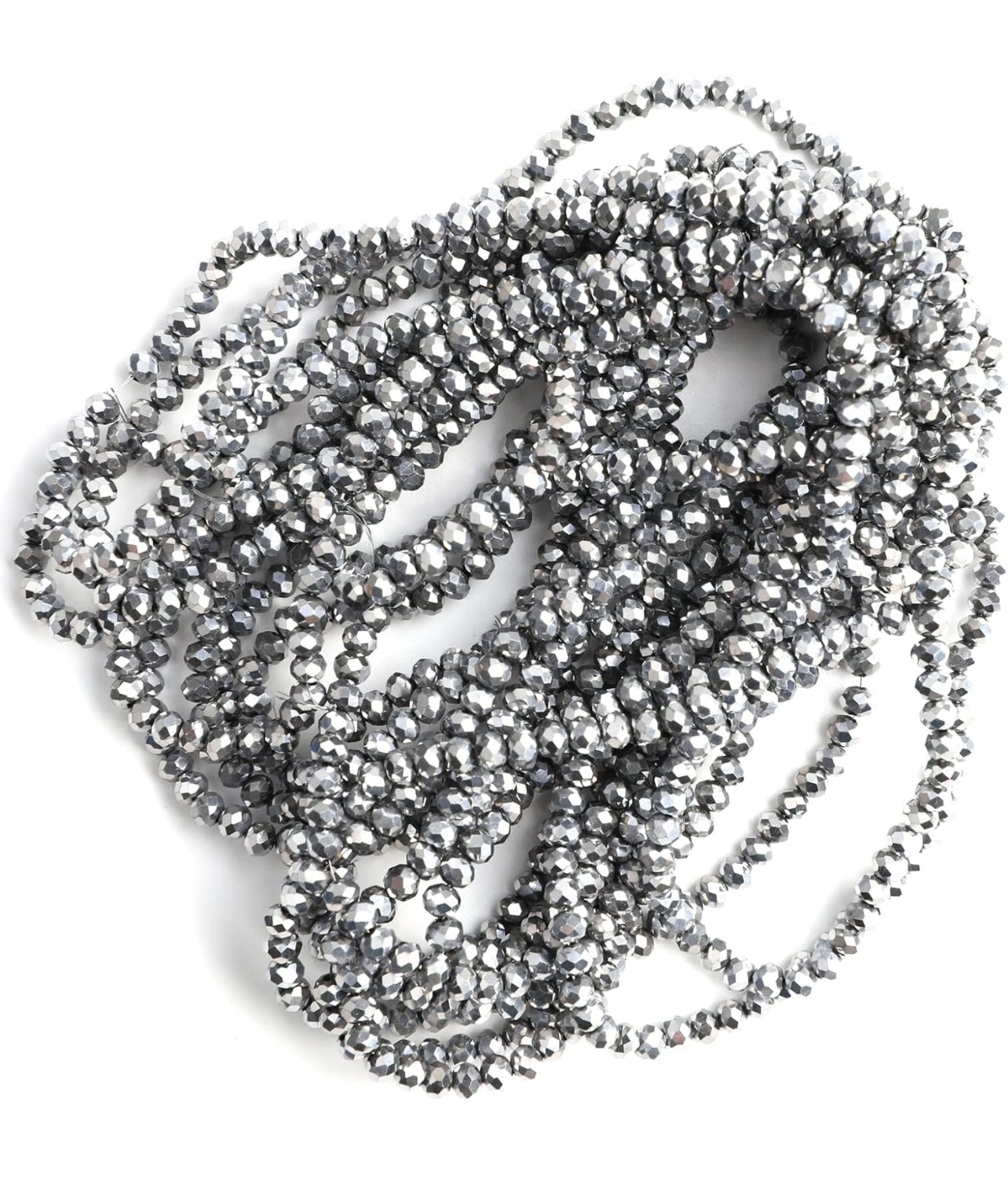 Custom 4mm crystal bead bracelet