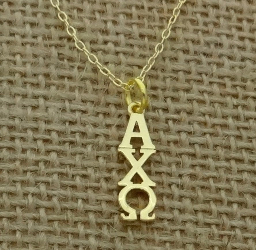 Sorority Letters Necklace