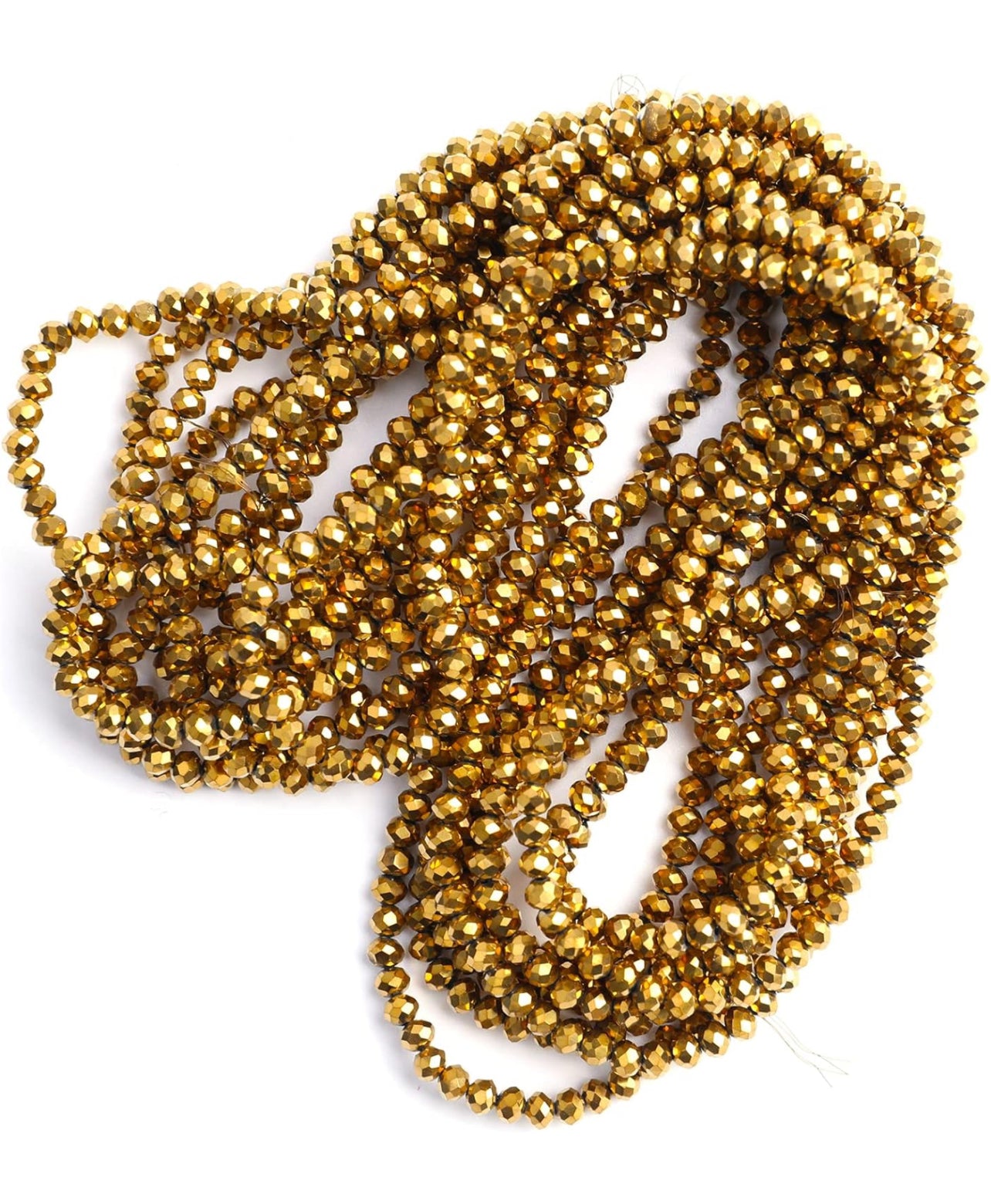 Custom 4mm crystal bead bracelet