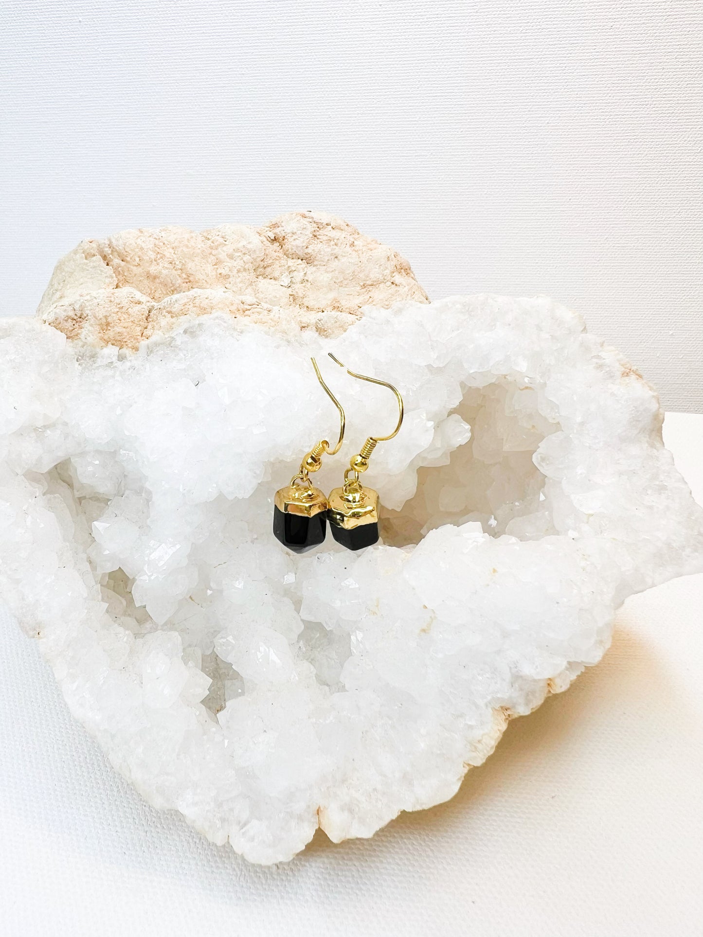 Onyx Drop Earrings